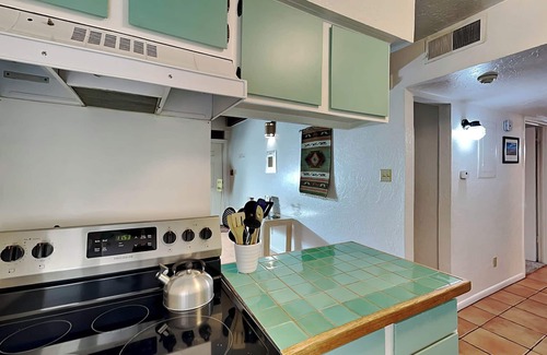 Northeast Santa Fe Condo | Artist Road 18 | Patio, Fireplace, Pool Access