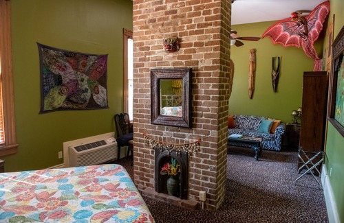 Bywater Bed & Breakfast | Artsy Bollywood Suite at The Lookout Inn in the colorful Bywater neighborhood!