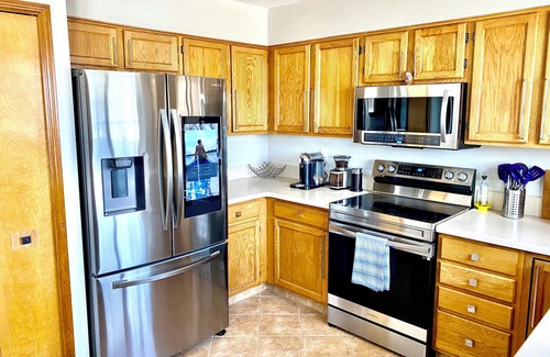 Briargate House | Artsy home close to USAFA with fireplace and patio