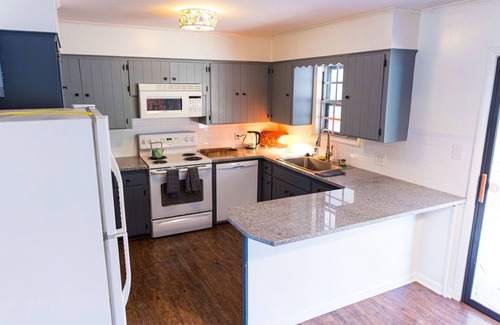 Fayetteville House | Artsy, quiet street 3 bedroom home in Fayetteville with a whimsical touch.