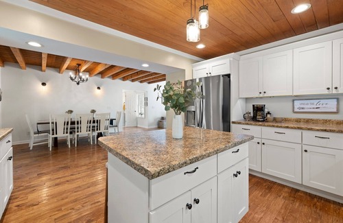 Fairview House | Asheville Area Retreat with Hot Tub, Games, and 3 Acres, with room for 10 guests