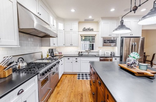 Fletcher House | Asheville in Luxury, on 3 Acres! Hot Tub, 1200 Sqft Game Room