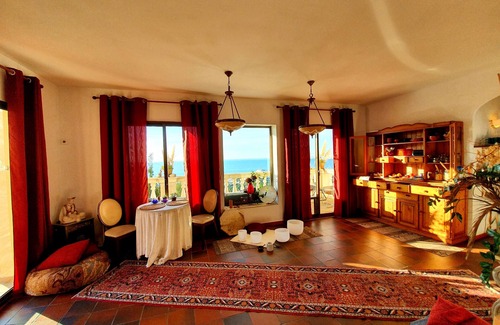 Sitges Villa | ASHRAM VILLA SUNSHINE - A PARADISE WITH SPECTACULAR VIEWS OVER THE MEDITERRANEAN