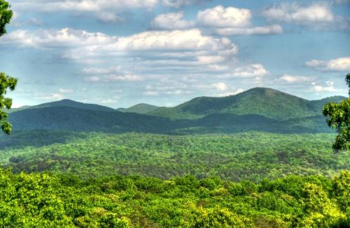 Blue Ridge House | Aska Sunrise - Mountain View Cabin Rental in Aska Adventure Area - Stunning Mountain Views, Pet-friendly, Hot Tub, Game Room, J