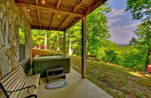 Blue Ridge House | Aska Sunrise - Mountain View Cabin Rental in Aska Adventure Area - Stunning Mountain Views, Pet-friendly, Hot Tub, Game Room, J