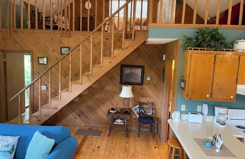 Hiawassee Cabin | Aster Cabin - Beautiful Mountain View, Rustic Charm w/Jacuzzi & Wood Fireplace
