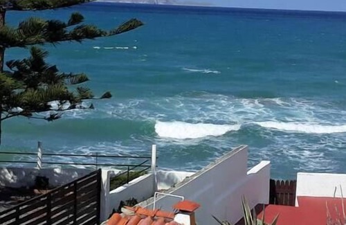 Kokkini Chani Apartment | Asteri Sea View Apartment, Sea Front