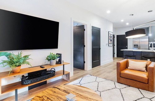 West End House | Astra | Modern Midtown Retreat with Pool, Gym, & Steps to Dining & Broadway