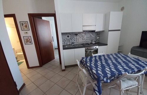 Piombino Apartment | At 5 m from the center In front of the church of the friars nice new three-room apartment well furnished