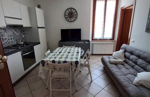 Piombino Apartment | At 5 m from the center In front of the church of the friars nice new three-room apartment well furnished