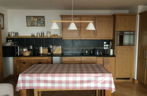Bisanne 1500 Apartment | At the foot of the slopes - Large 4 bedroom duplex with panoramic view of Mont Blanc