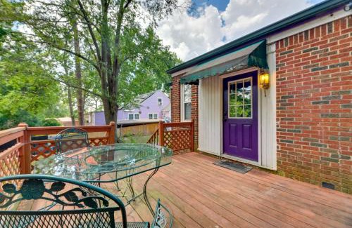 Atlanta House | Atlanta Home with Deck 6 Mi to Downtown!