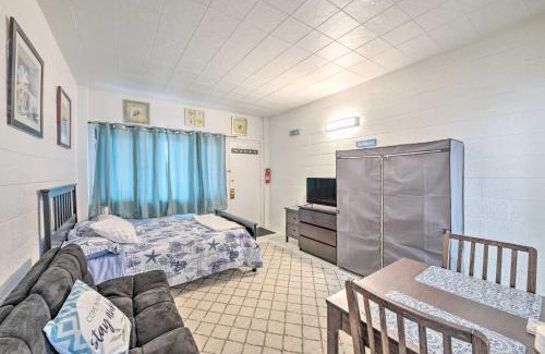 Atlantic City Apartment | Atlantic City Studio with Beach Access On-Site!