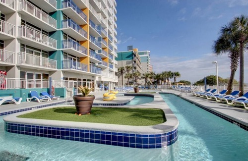 Myrtle Beach Condo | Atlantica Resort Oceanfront Views 🏊 Pool 🏊