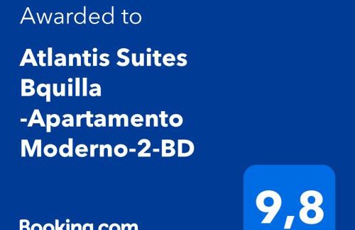 Riomar Apartment | Atlantis Suites BAQ -Apartamento Moderno-2-BD