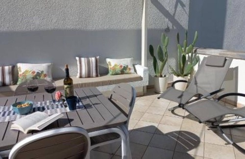 Rivabella Apartment | Attic Margherita - THE TERRACE ON THE SEA
