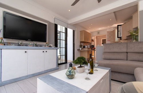 Los Cristianos House | Attractive 2 Bedroom Apartment. Large Roof Terrace. Amazing Sea Views.