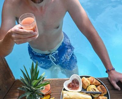 Goyave Apartment | Au coeur du papillon spa privé