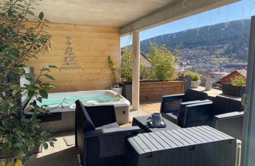 Gerardmer Apartment | AU NID COSY D'ISA A GERARDMER VOSGES - Spas privatifs