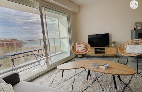 Saint-Jean-de-Monts Apartment | Au85, Bel appartement, vue océan, pied de la plage