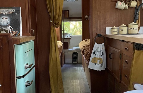 Port Ludlow House | Audrey the Vintage Airstream nestled in 6 acres of old growth forest