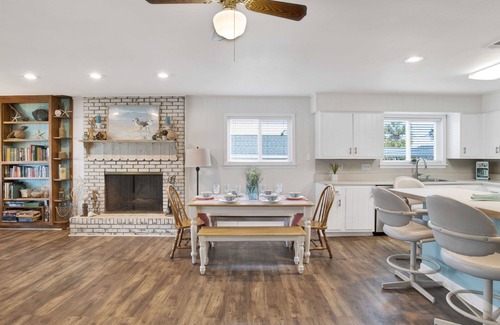 Holiday Harbor House | Aug 22-30 Open, Beachfront Retreat, Pet Friendly Waterfront Home, Sugar-Sand Beach