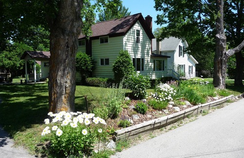 Northport House | August availability! Quaint and private Northport village home. Nice patio.
