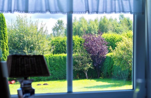 Wiesmoor Apartment | Aurora#1 with large garden, fireplace, sauna. 5 minutes to the open-air stage!