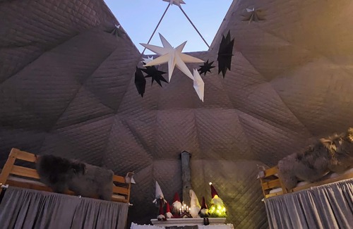 Risogrund Cabin | Aurora Igloo in Swedish Lapland