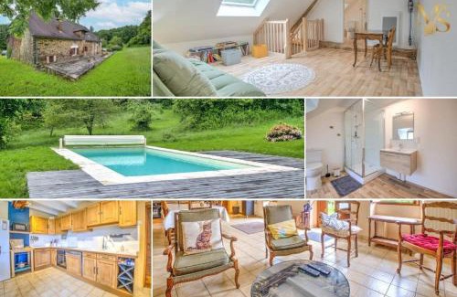 Saint-Paul-la-Roche House | Aux Cotés des Chenes Piscine et Nature