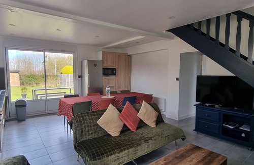 Le Crotoy House | Aux Passagers de la baie 3 *Maison le Crotoy, 4 Bedrooms 8 Voyageurs & 1 baby.