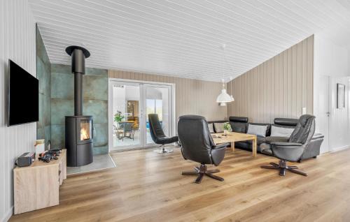 Klegod Strand House | Awesome Home In Ringkøbing With Sauna