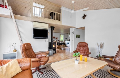 Skaven Strand House | Awesome home in Tarm with swimming pool