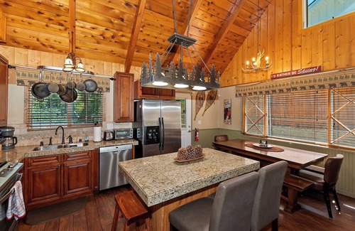Fox Farm Cabin | Awesome rec room and central AC in main cabin. stay cool, my friends!