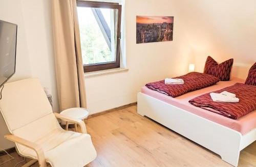 Lichtenhain Apartment | B5 Urlaubsmagie Gemütliche Wohnung inmitten der Sächsischen Schweiz