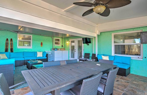 Hudson Beach Estates House | Backyard Oasis w/ Gulf of Mexico Access!