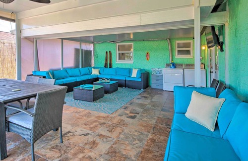Hudson Beach Estates House | Backyard Oasis w/ Gulf of Mexico Access!