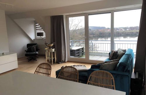 Werl-Aspe House | Bad Salzuflen mit Seeblick, Wohnen wie im Urlaub!