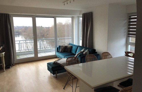 Werl-Aspe House | Bad Salzuflen mit Seeblick, Wohnen wie im Urlaub!