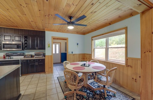Bakersville House | Bakersville Retreat w/Deck, Fire Pit & Grill!