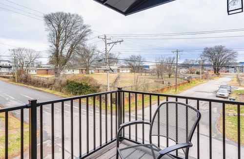 Chattanooga Apartment | Balconies: Walkable Southside Chattanooga Condo!