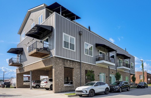 Chattanooga Apartment | Balconies: Walkable Southside Chattanooga Condo!
