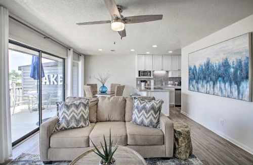 Hot Springs Apartment | Balcony and Lake Access Hot Springs Getaway!