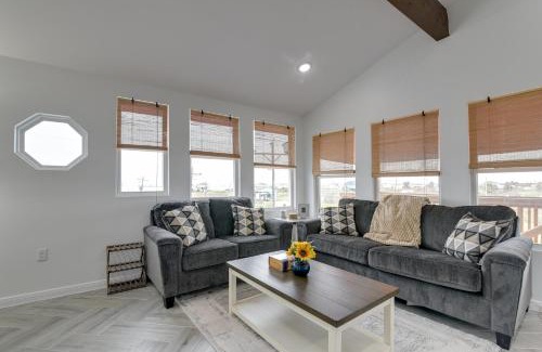 Galveston Apartment | Balcony and Sunset Views Coastal Port Bolivar Gem