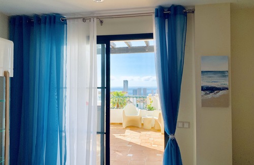 Benidorm Apartment | Balcony de Sierra Cortina! Panoramic sea view!