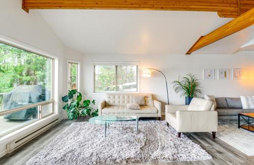 Adelma Beach House | Balcony with Bay Views Family Gem in Port Townsend