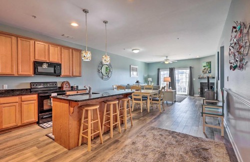 Ocean City Apartment | Balcony with Inlet View Dtwn Ocean City Condo