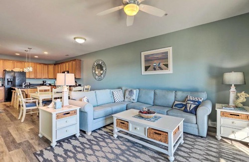 Ocean City Apartment | Balcony with Inlet View Dtwn Ocean City Condo