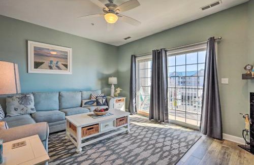 Ocean City Apartment | Balcony with Inlet View Dtwn Ocean City Condo