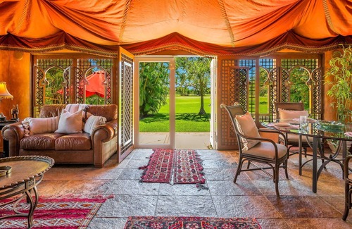Parrot Cove House | Bali Inspired Home on Golf Course- 4 Bedroom + Heated Lagoon Pool!